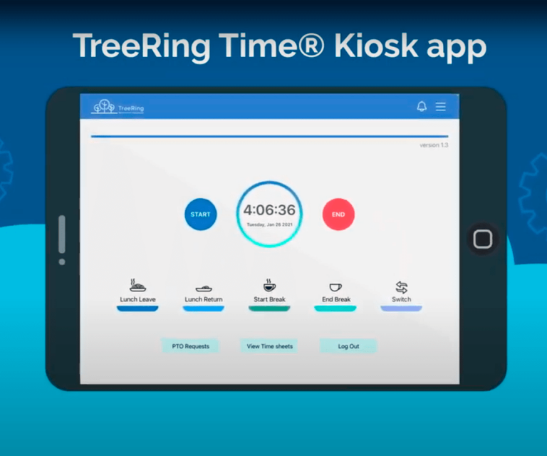 TreeRing Time Kiosk Clock | TreeRing Workforce Solutions