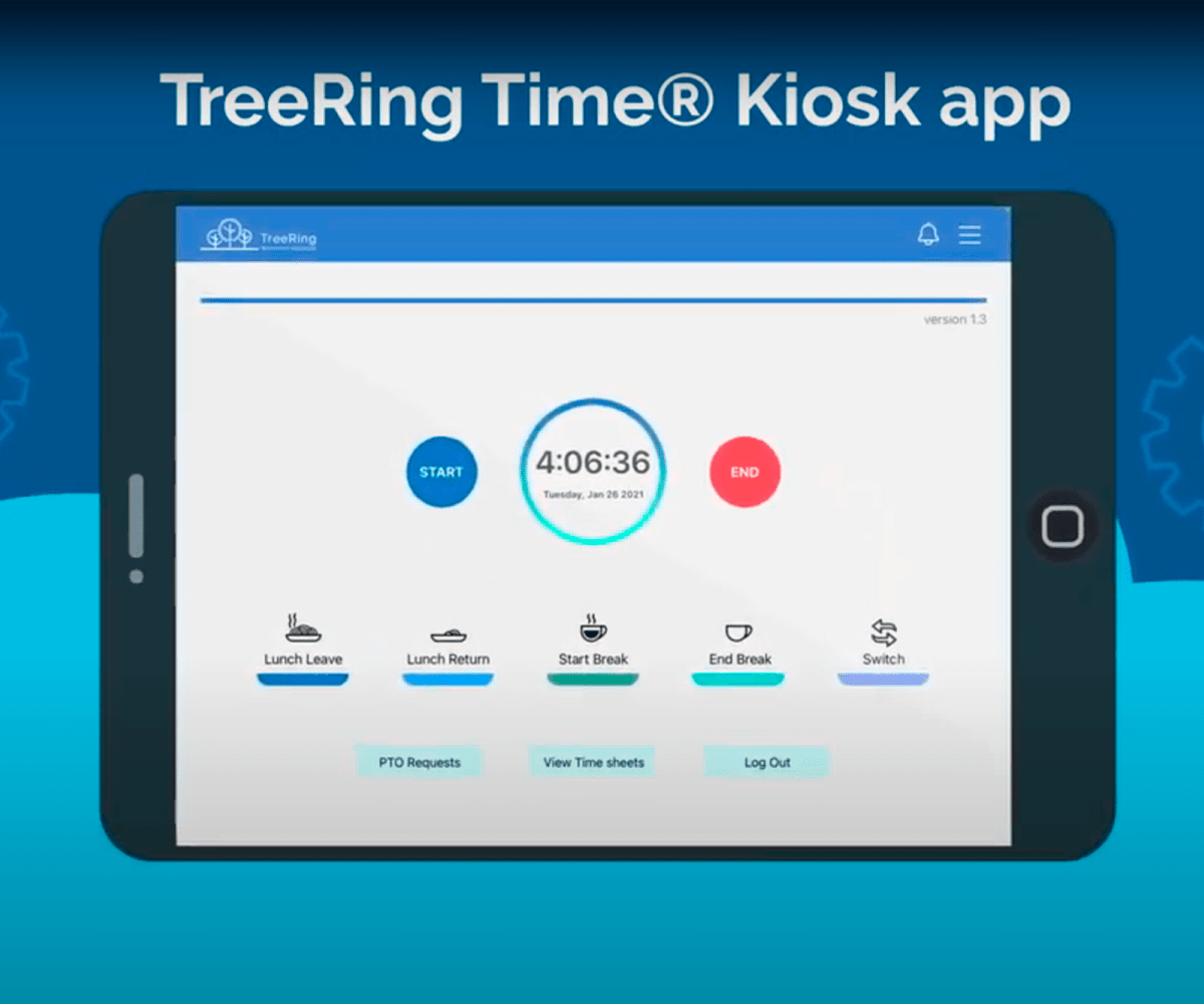Video Time Kiosk App - All in one system | TreeRing Workforce Solutions