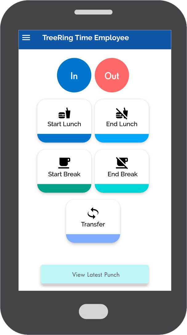 Tree Ring App Mobile Time Tracking | TreeRing Workforce Solutions