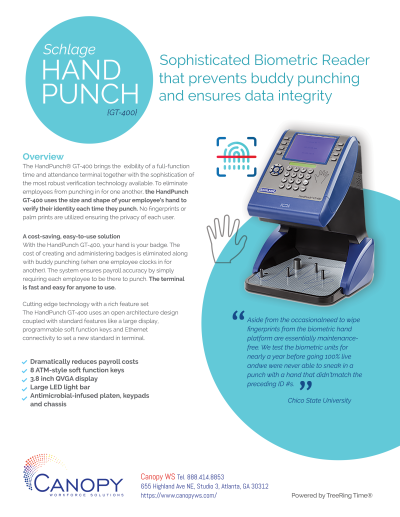 Headpunch Canopy - All in one system | TreeRing Workforce Solutions