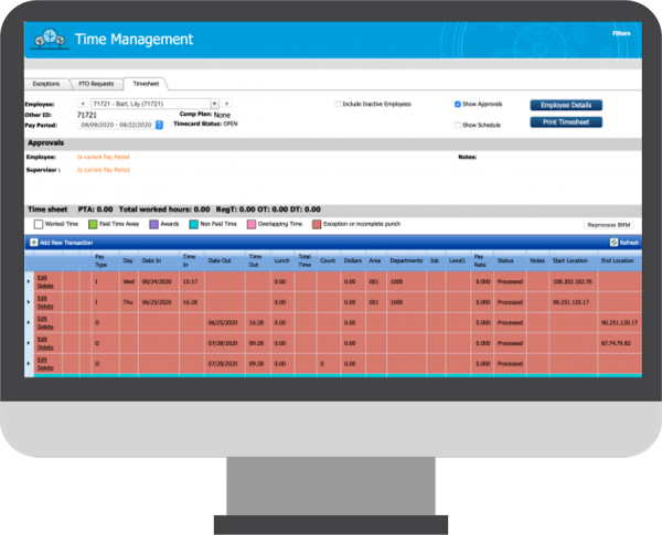 Time - All in one system | TreeRing Workforce Solutions